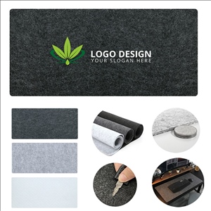 Large Felt Desk Mat For Mouse Keyboard